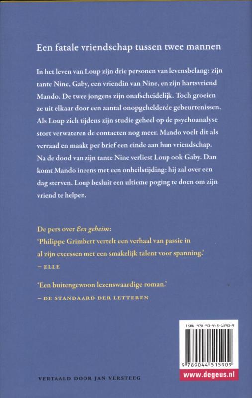 Een vriendschap achterkant