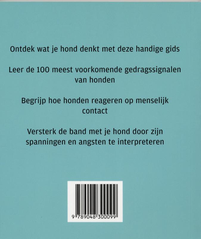 Honden lichaamstaalgids achterkant