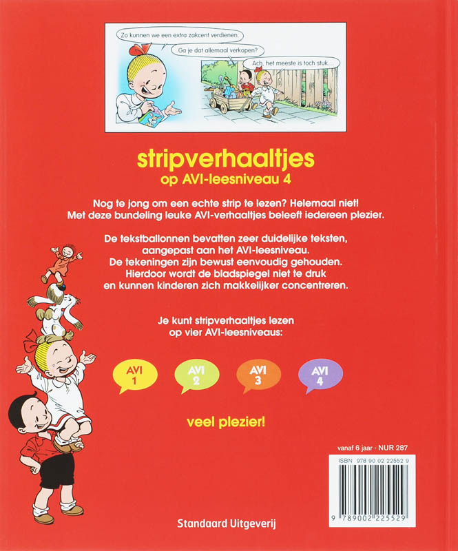 Stripverhaaltjes / Klein S&W achterkant