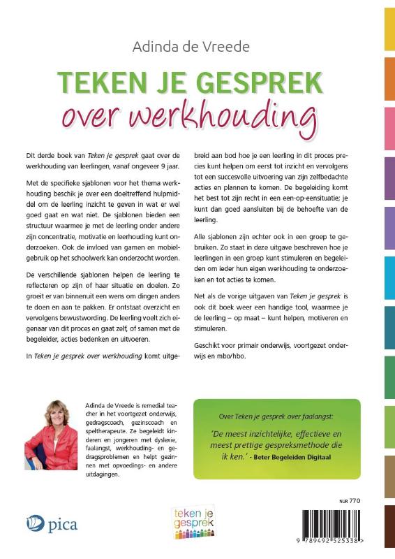 Teken je gesprek over werkhouding achterkant