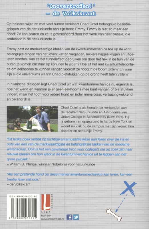 Hoe leer je natuurkunde aan je hond achterkant