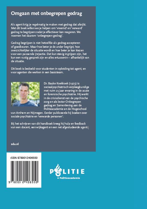 Omgaan met onbegrepen gedrag achterkant