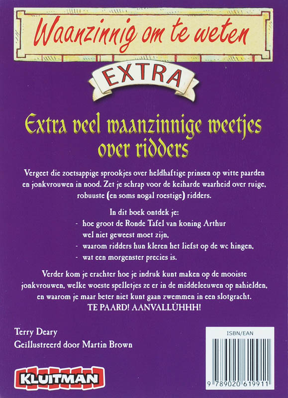 Ridders / Extra / Waanzinnig om te weten achterkant