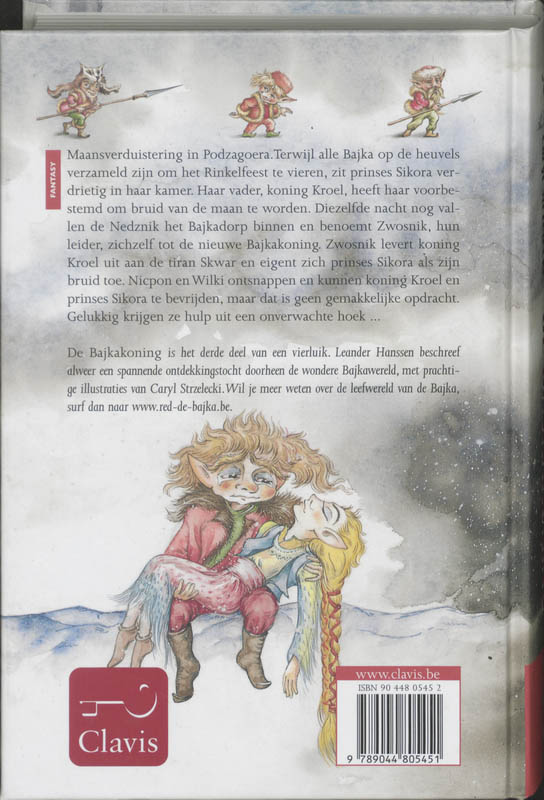 De Bajkakoning achterkant