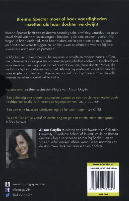 blijf bij me / Brenna Spector / 3 achterkant