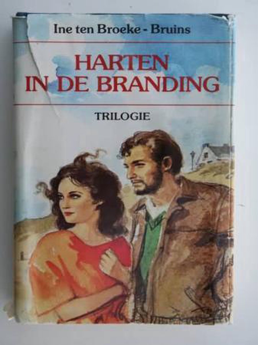 Harten in de branding