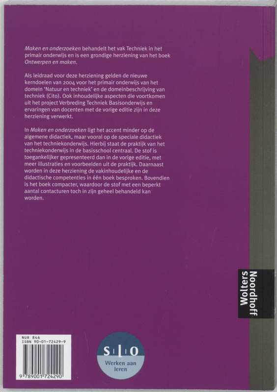 Maken en onderzoeken achterkant