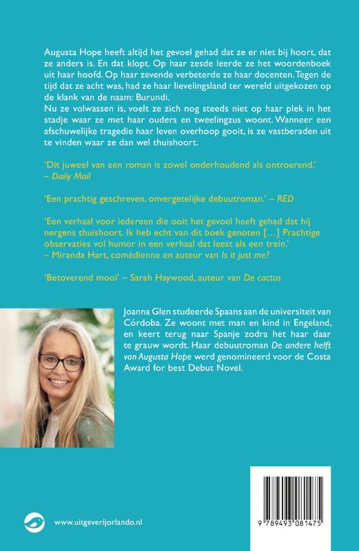 De andere helft van Augusta Hope achterkant