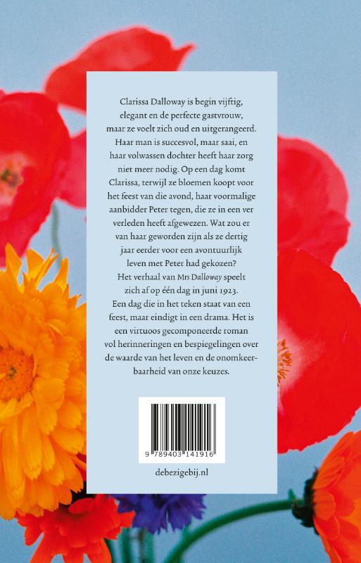 Mrs Dalloway achterkant