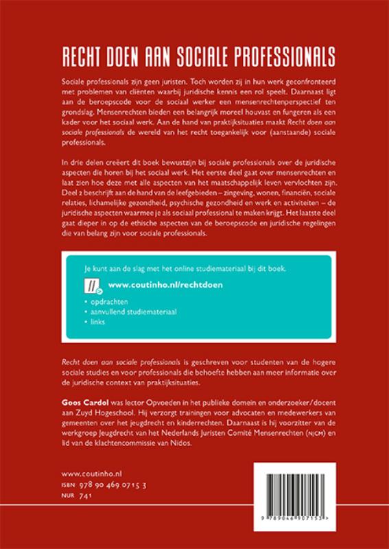 Recht doen aan sociale professionals achterkant
