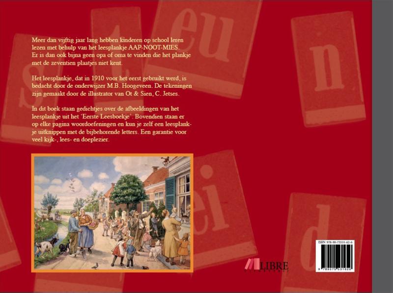 Het leesplankje achterkant
