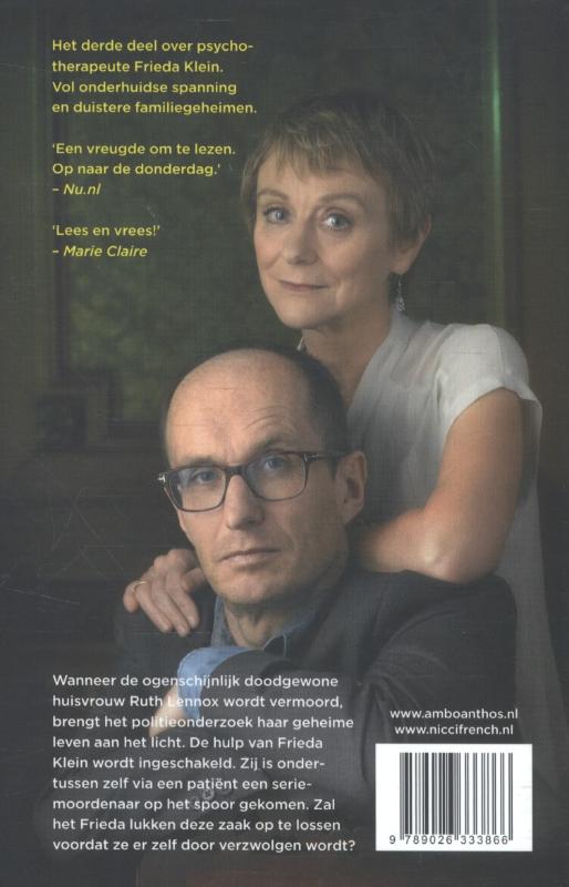 Wachten op woensdag / Frieda Klein / 3 achterkant