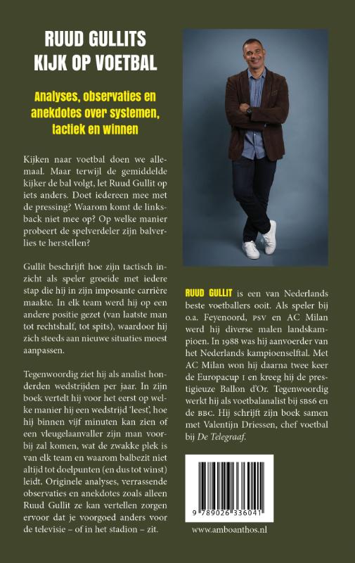 Kijken naar voetbal achterkant