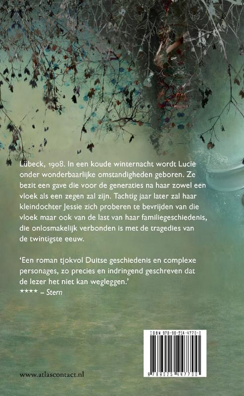 Een stad, het meisje en de duivel achterkant