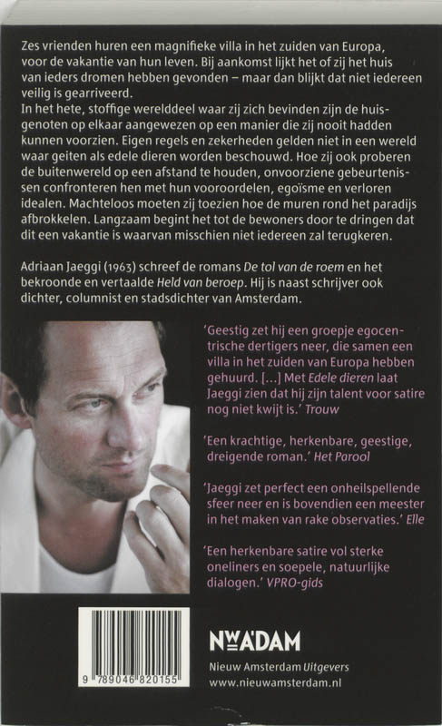 Edele dieren achterkant