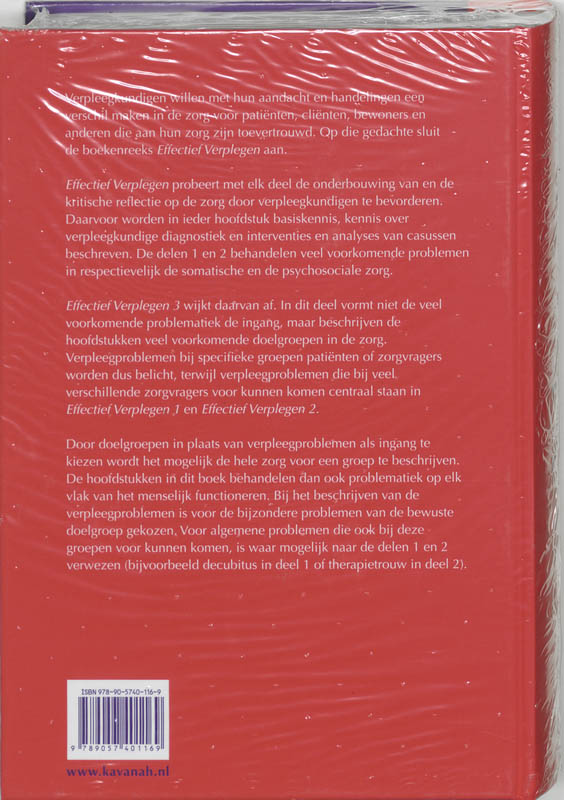 Effectief Verplegen 3 achterkant