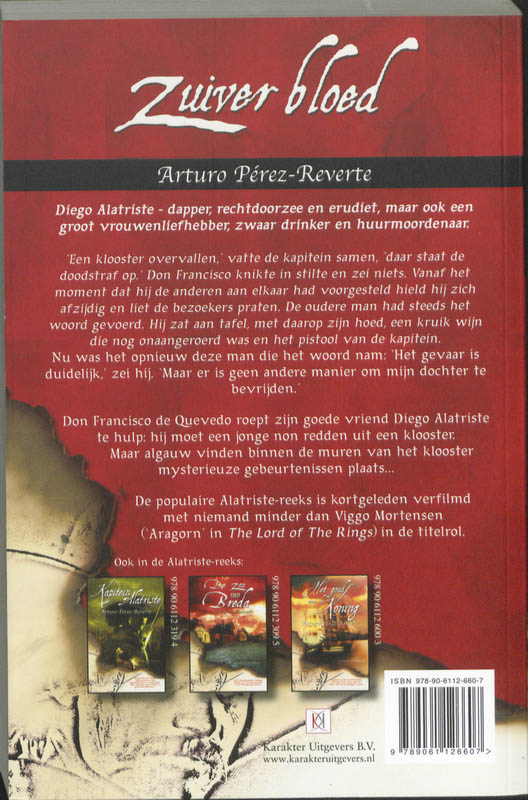 Zuiver bloed achterkant