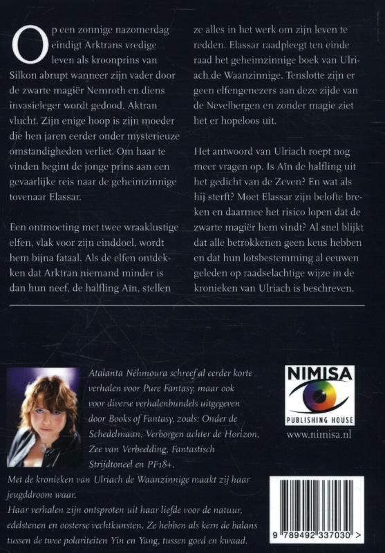 Aïn, de dood van de halfling / De kronieken van Ulriach de Waanzinnige / 1 achterkant