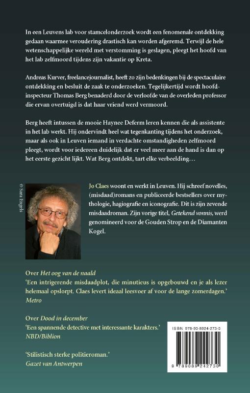 De mythe van Methusalem achterkant