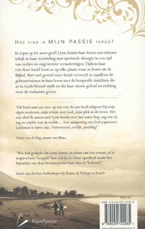 Lopen op het water achterkant