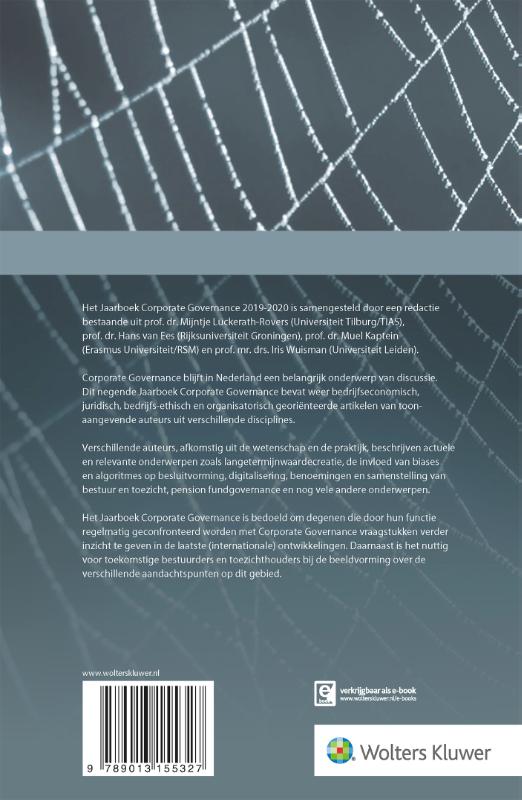 Jaarboek Corporate Governance 2019-2020 achterkant
