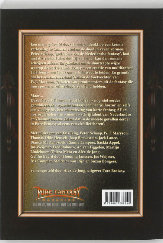 Pure Fantasy Jaarbundel 3 achterkant