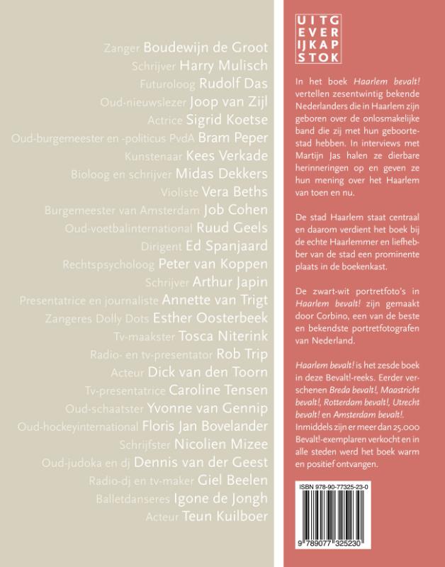 Haarlem bevalt! achterkant