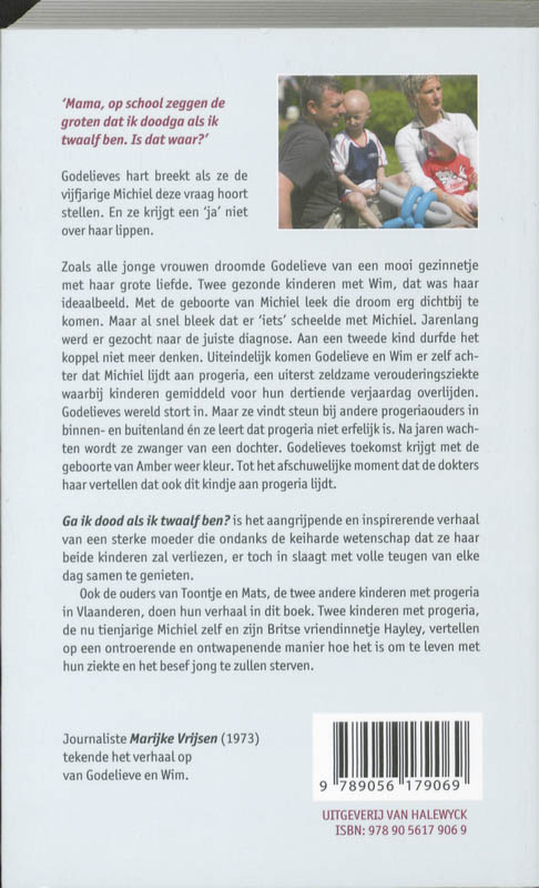 Ga ik dood als ik twaalf ben? achterkant