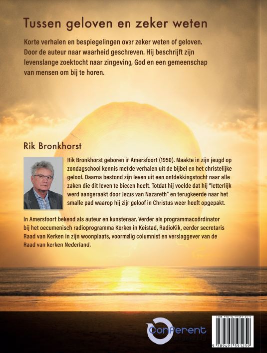 Tussen geloven en zeker weten achterkant