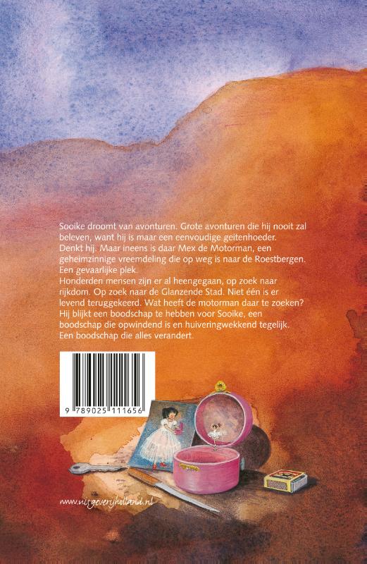 De glanzende stad achterkant