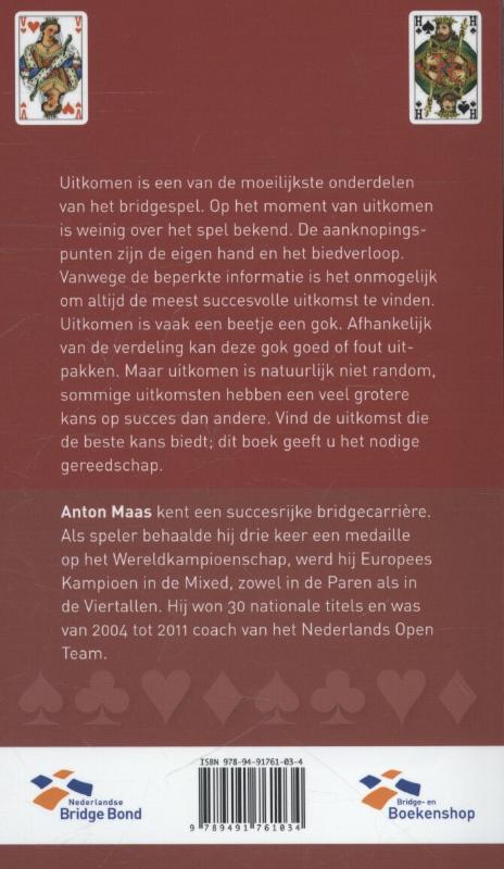 Bridge Bond Specials Kaarten - Uitkomen achterkant