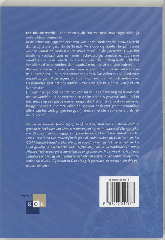 Reiken Naar Een Nieuwe Wereld achterkant