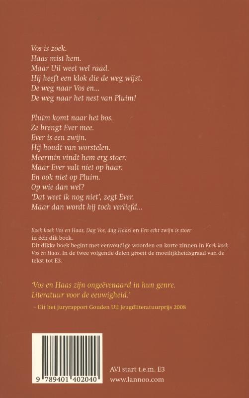 Boek van Haas achterkant