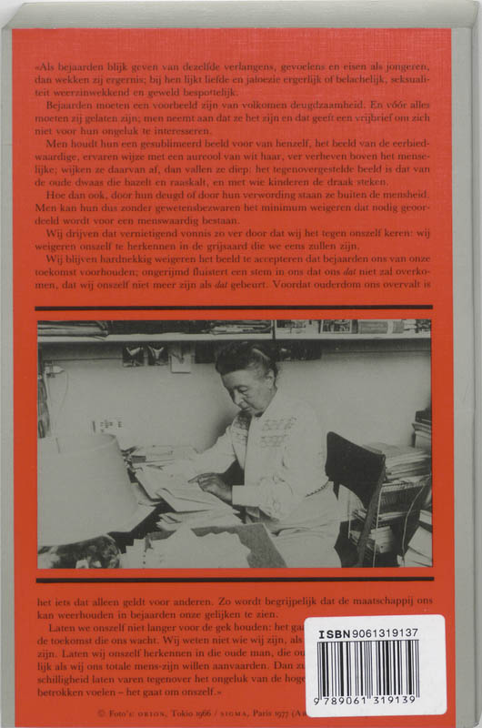 Collectie labyrint - De ouderdom achterkant