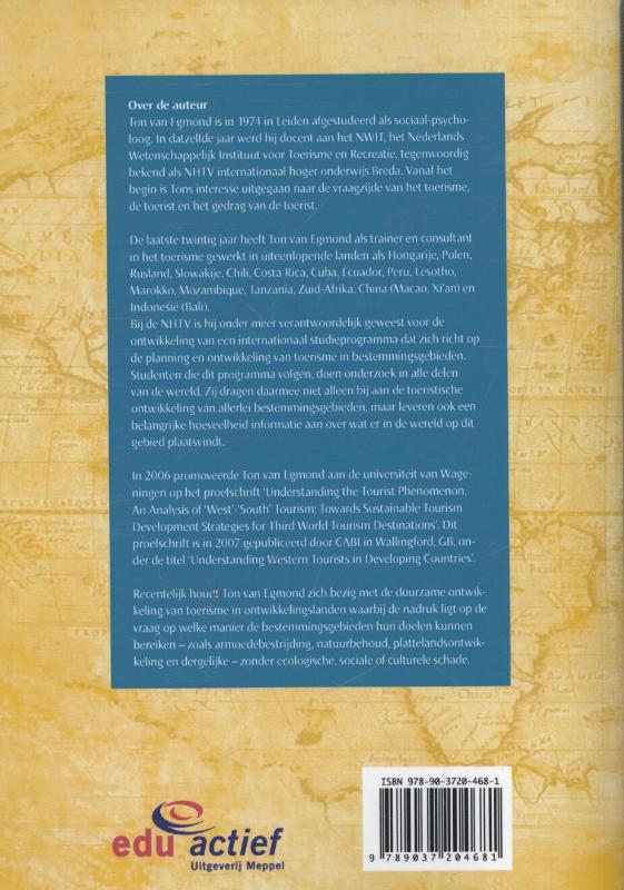 Het verschijnsel toersime / ToerBoek achterkant