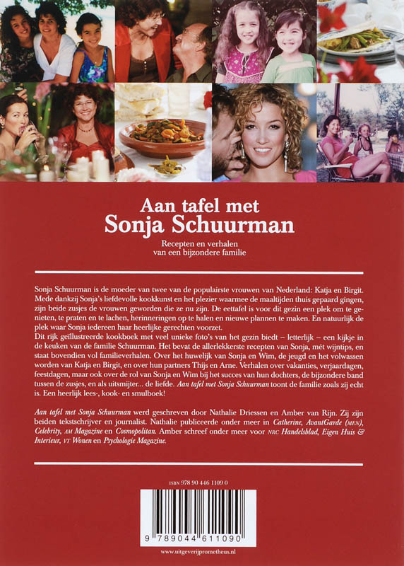 Aan tafel met Sonja Schuurman achterkant
