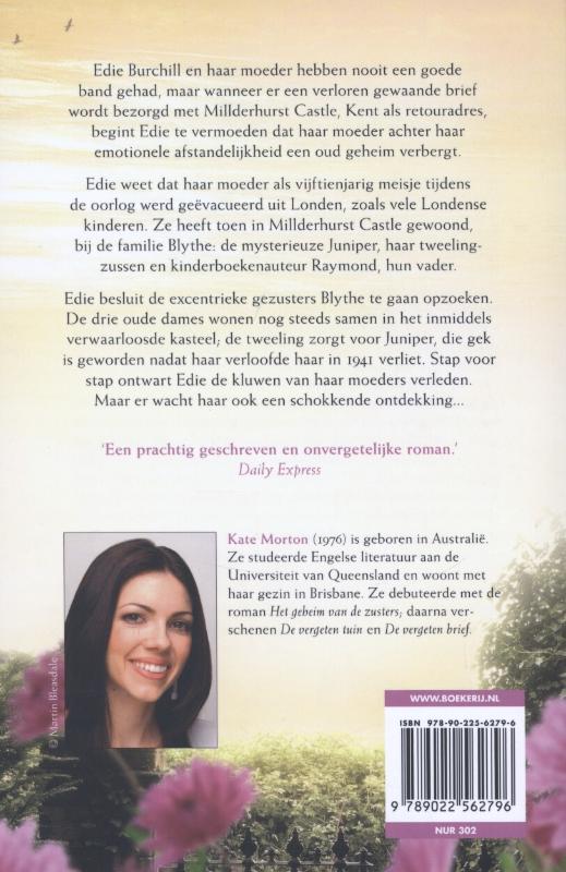 De vergeten brief achterkant