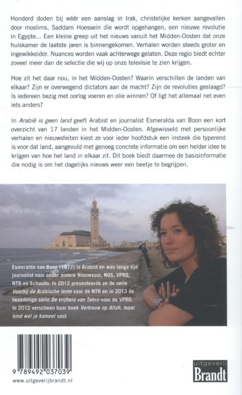 Arabie is geen land achterkant