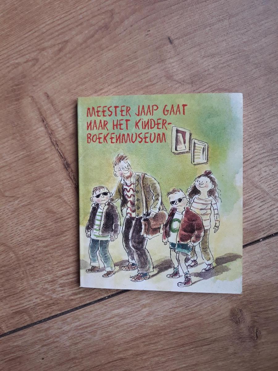 Meester Jaap gaat naar het Kinderboekenmuseum