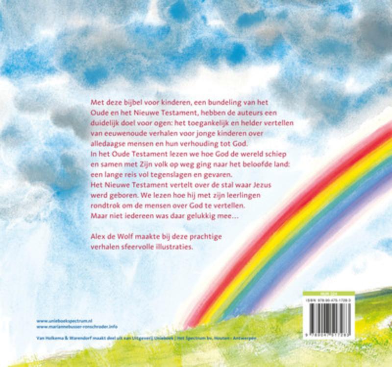 Bijbel voor kinderen achterkant