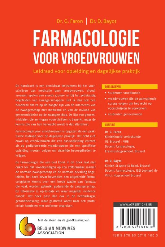 Farmacologie voor vroedvrouwen achterkant