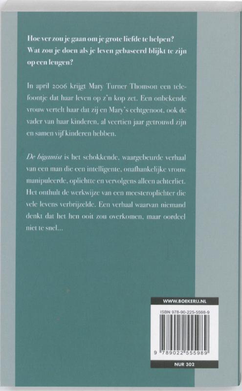 De bigamist achterkant