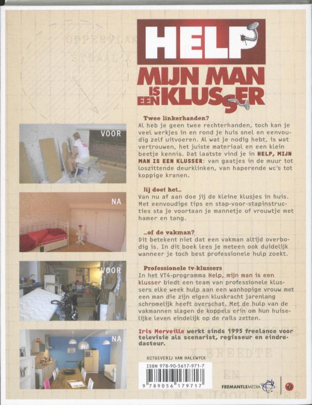 Help mijn man is een klusser achterkant