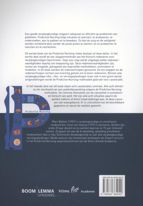  ProActive Nursing: klinisch redeneren in zes stappen achterkant