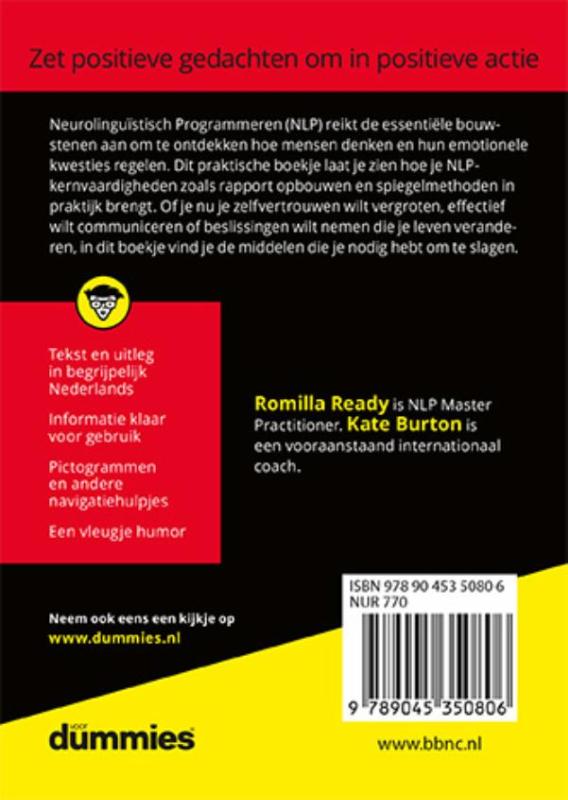 De kleine NLP voor Dummies / Voor Dummies achterkant