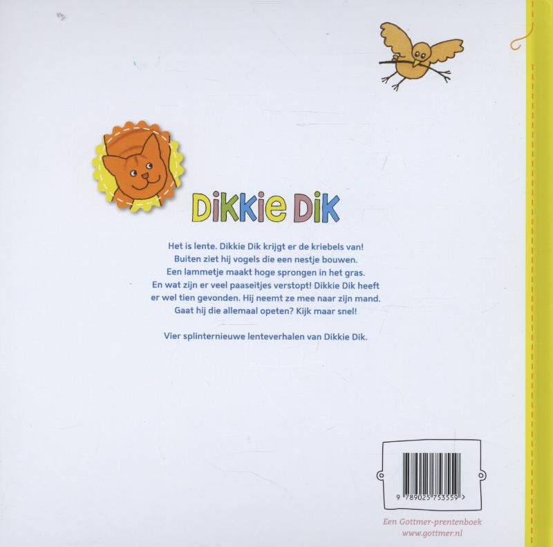 Lentekriebels / Dikkie Dik achterkant