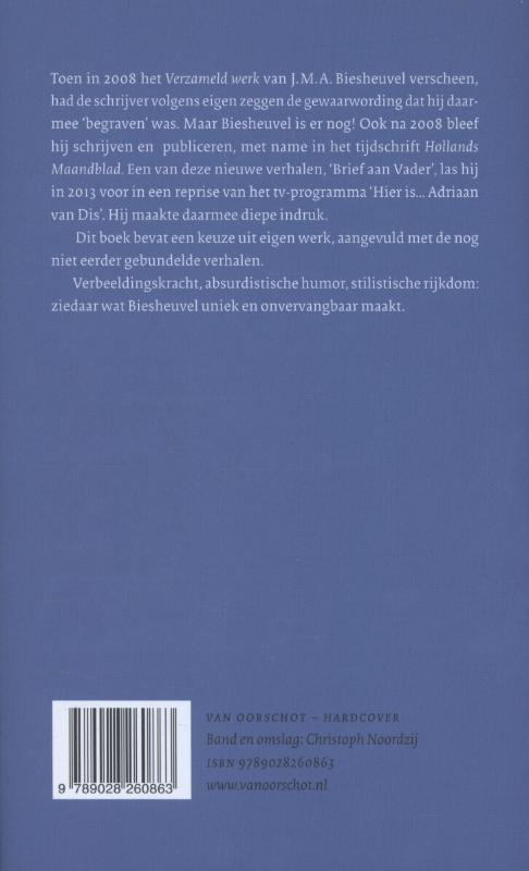 Brief aan Vader achterkant