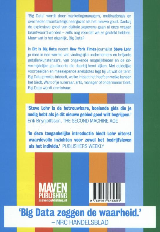 Dit is big data achterkant