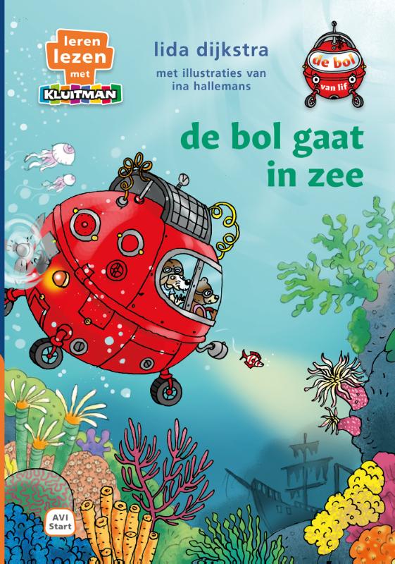 Leren lezen met Kluitman  -   De bol gaat in zee