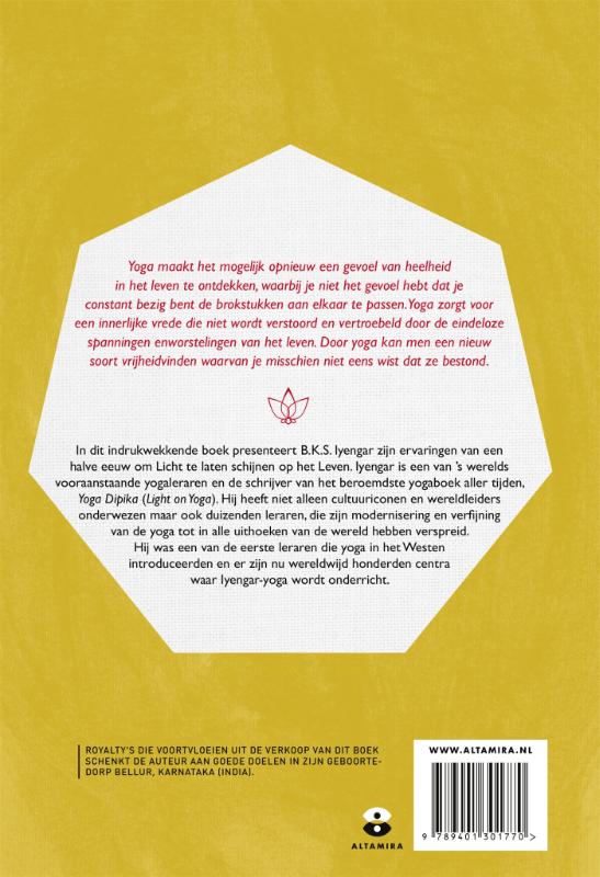 Yoga als levenskunst achterkant